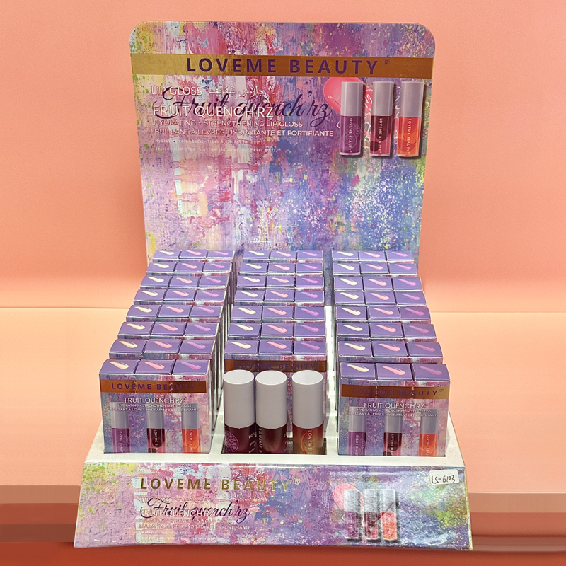 Custom 3Pcs Set Lip Gloss Fruit Quench'rz & 3 colors