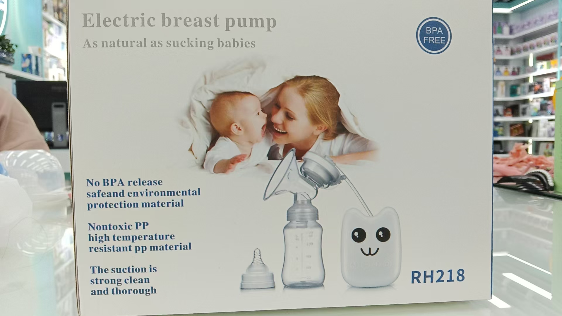 电动吸奶器微震按摩母乳全自动奶器吸乳器静音1