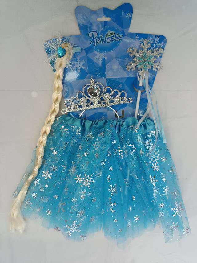 冰雪皇冠纱裙套装