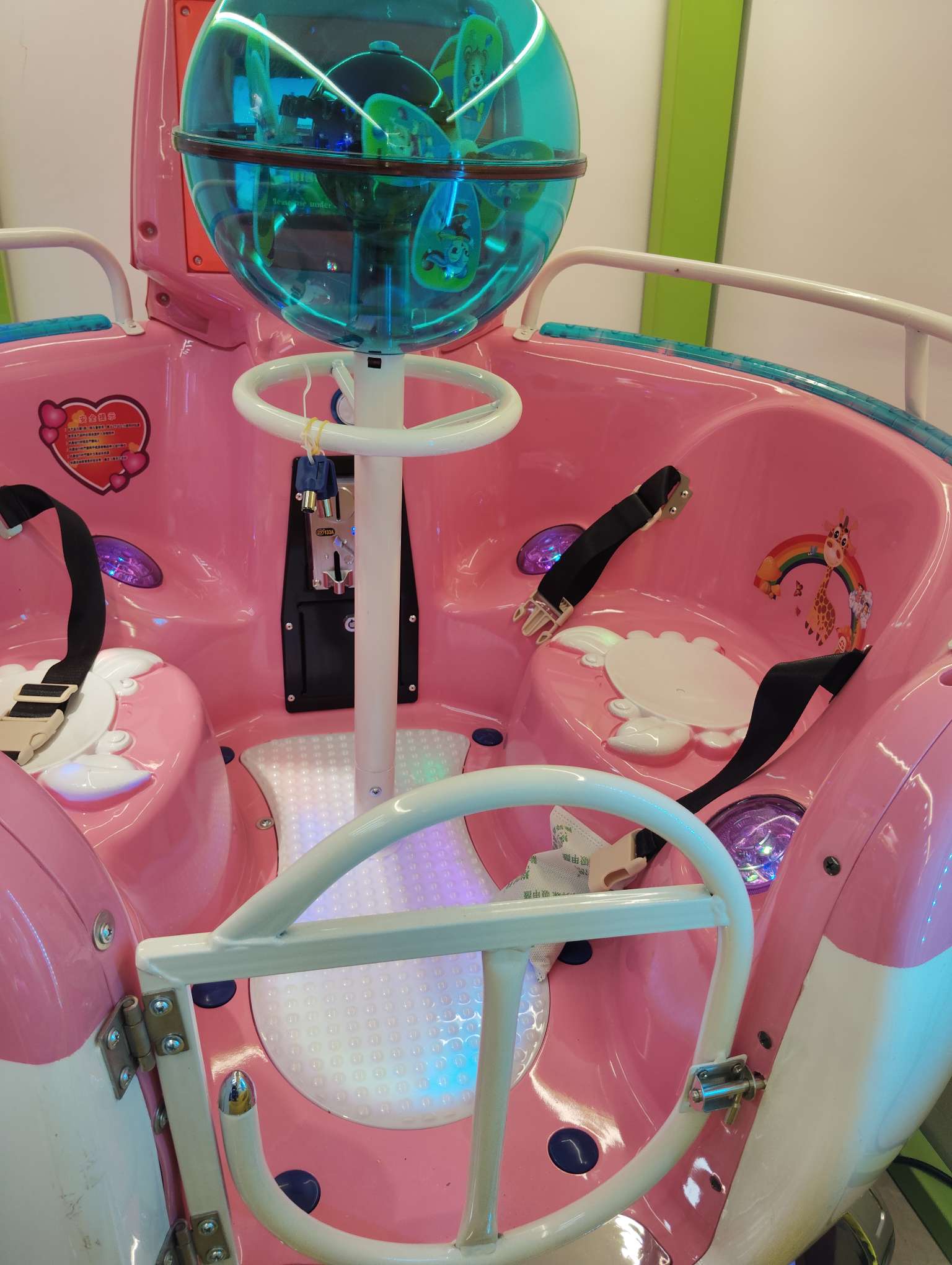 Factory direct sales of swing machines, rocking machines, square car games, and Russian turntables detail image 7