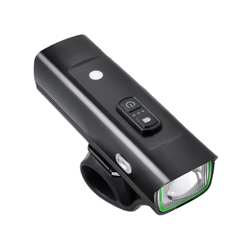 Mountain bike headlights, riding lights, aluminum alloy waterproof road bike night riding lights, night lighting fixtures, riding equipment Item Picture