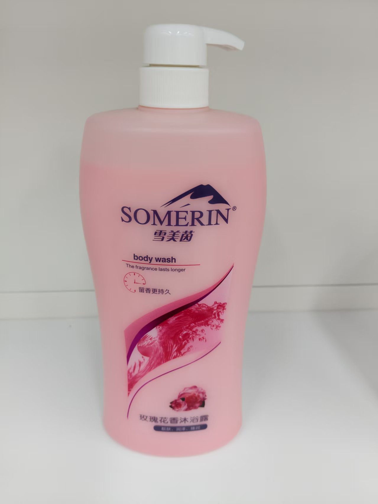 maxi limpio 雪美茵玫瑰花香沐浴露留香持久body wash