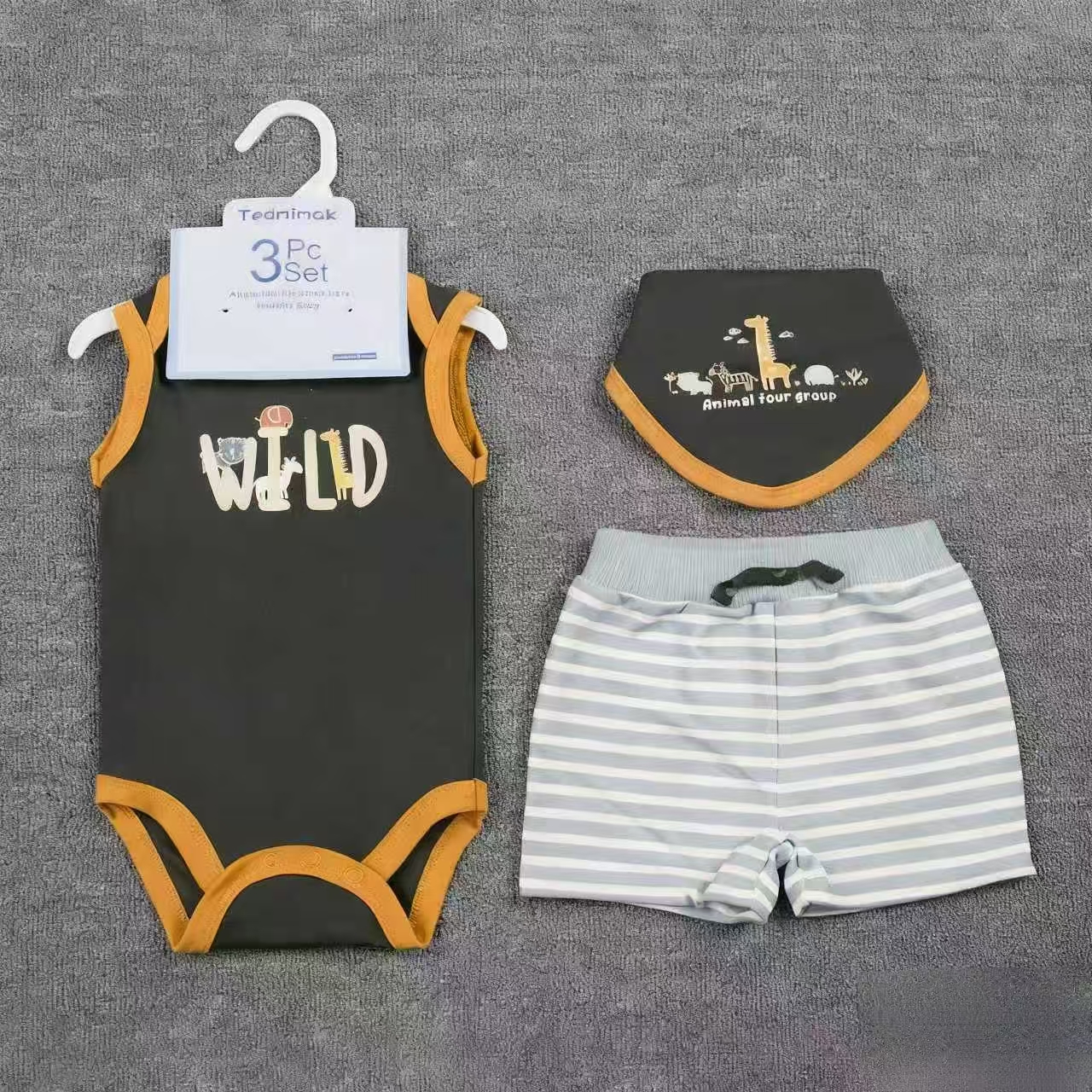 Cross-border foreign trade export of new skin-friendly, comfortable and breathable one-piece foot bags for boys and girls, long crawling, multi-color mixed wholesale Application Scenario