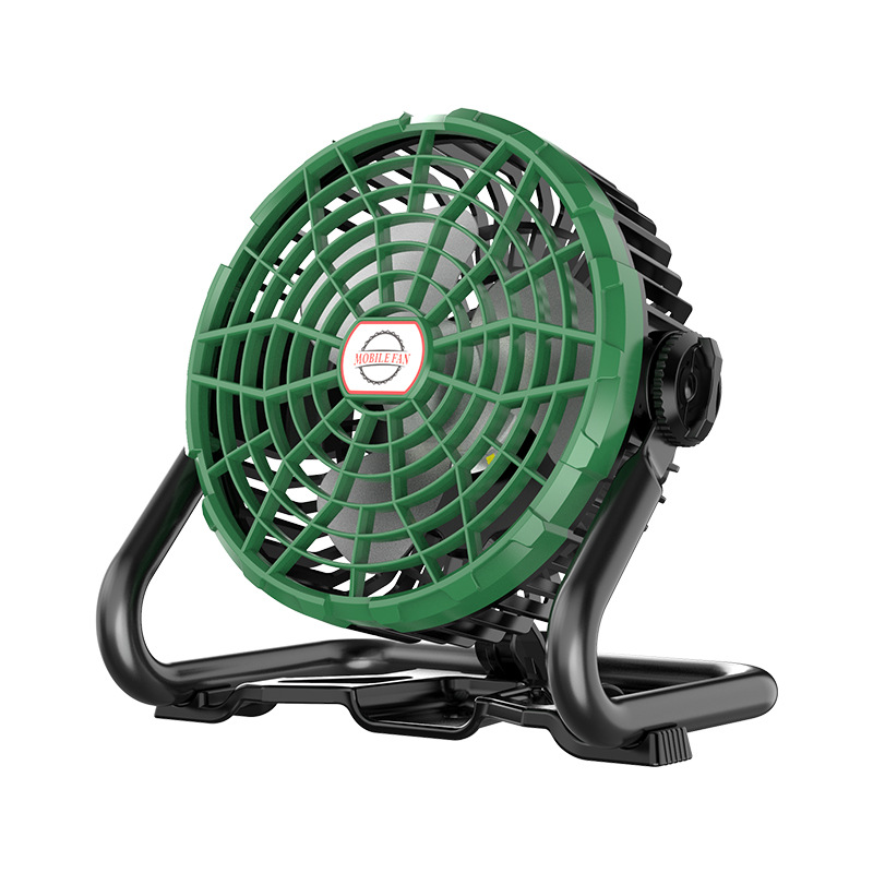 New fan light, lithium battery charging, camping dormitory led light, portable long-lasting, tent camping mini fan light Item Picture