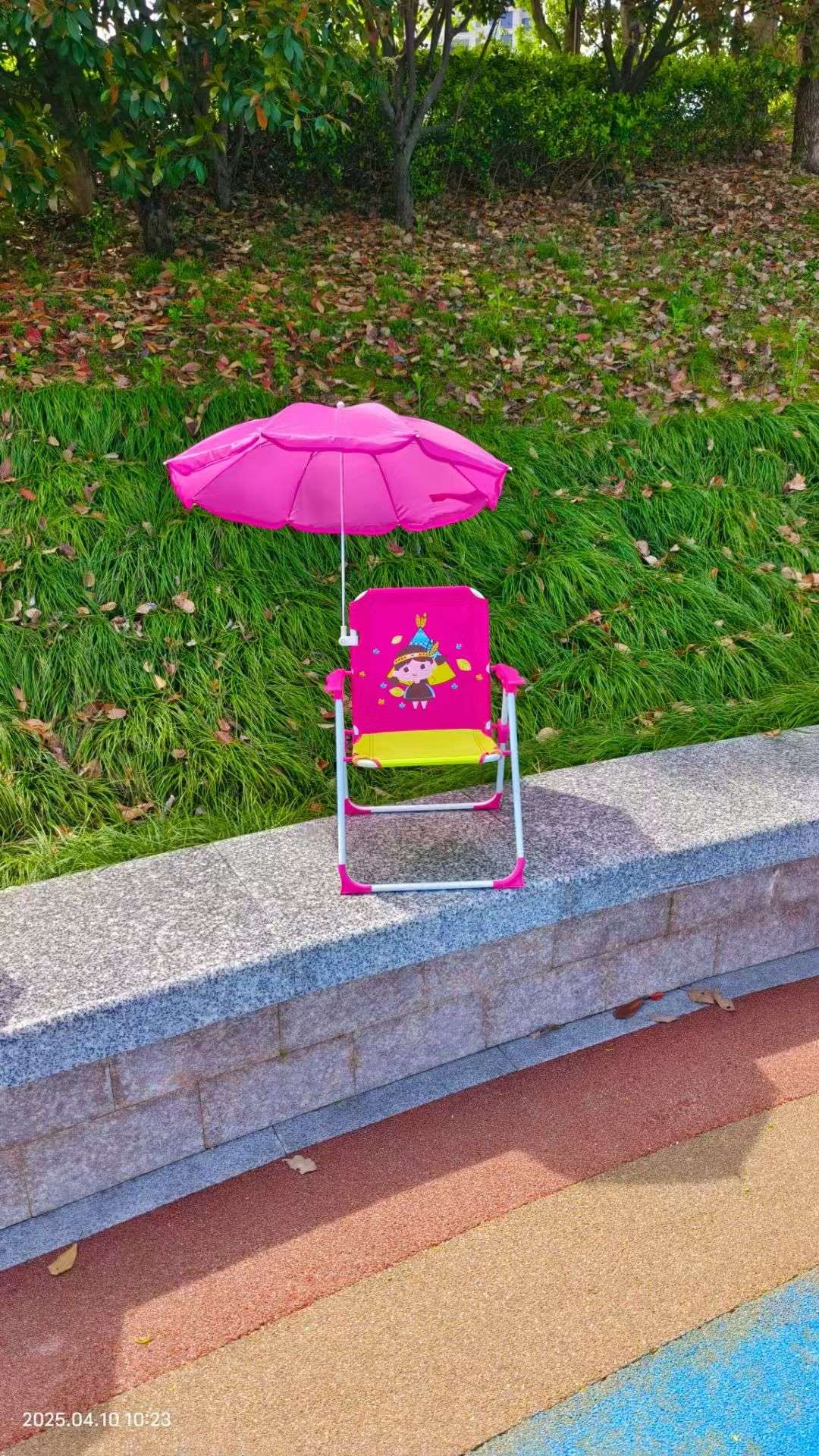 儿童沙滩椅子折叠海边户外儿童遮阳伞野营休闲靠背宝宝2025新款产品图