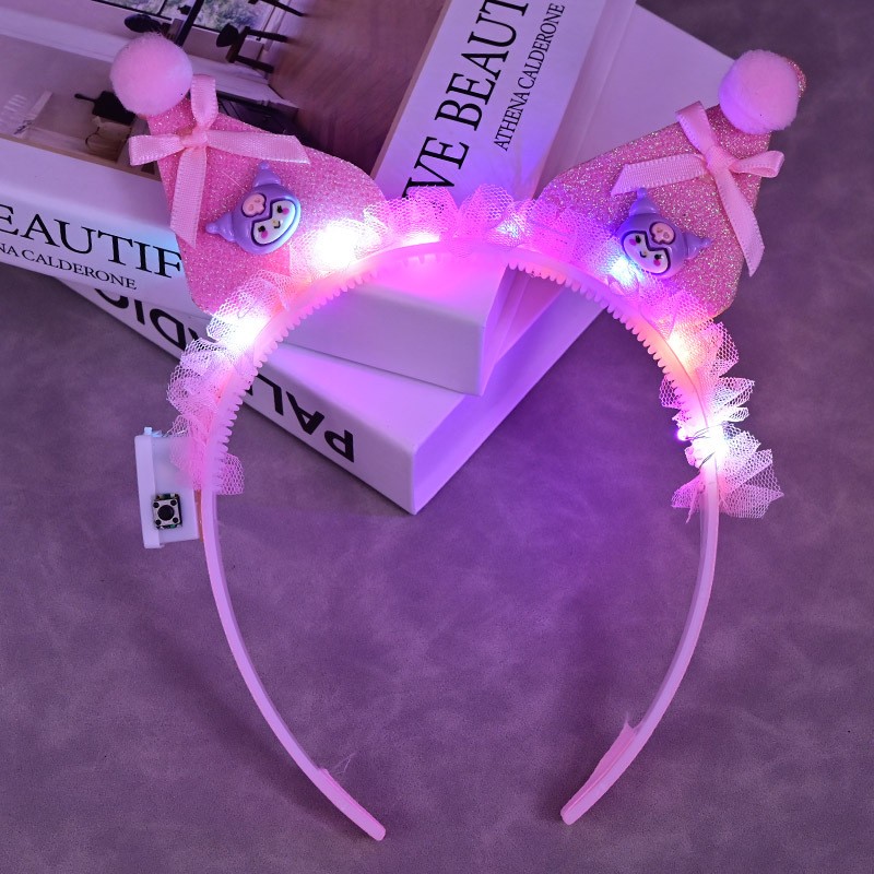 发光头箍实物图