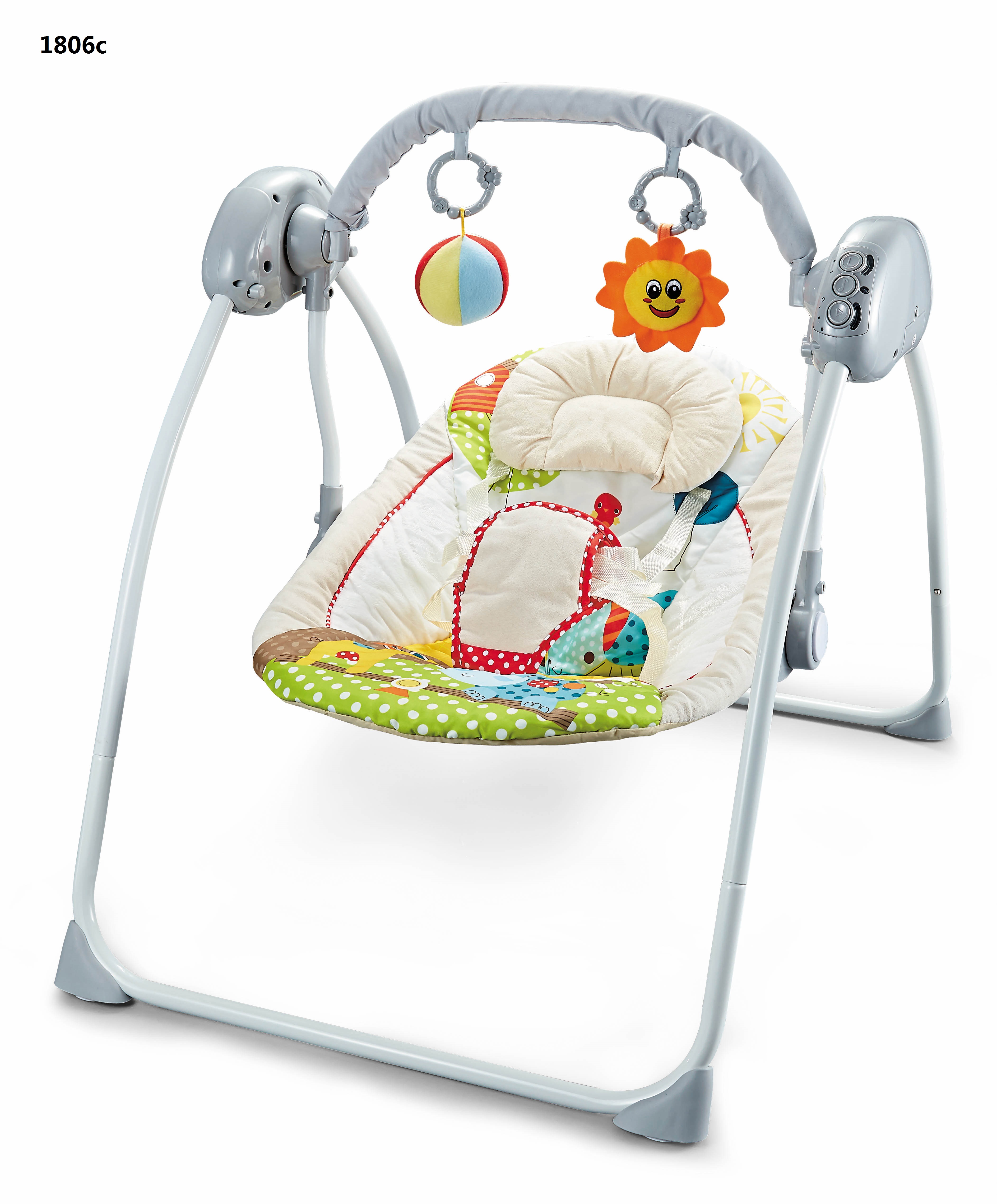Baby electric rocking chair, a great tool for soothing kids, children's swing Specification image