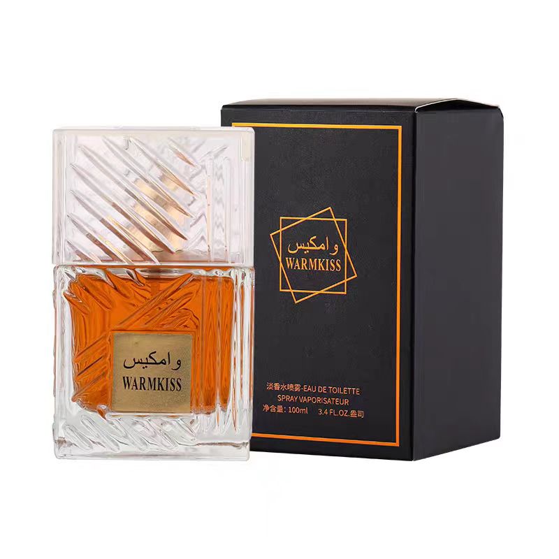 lattafa Khamrah, a Middle Eastern unisex perfume, is available in a gift box details Picture