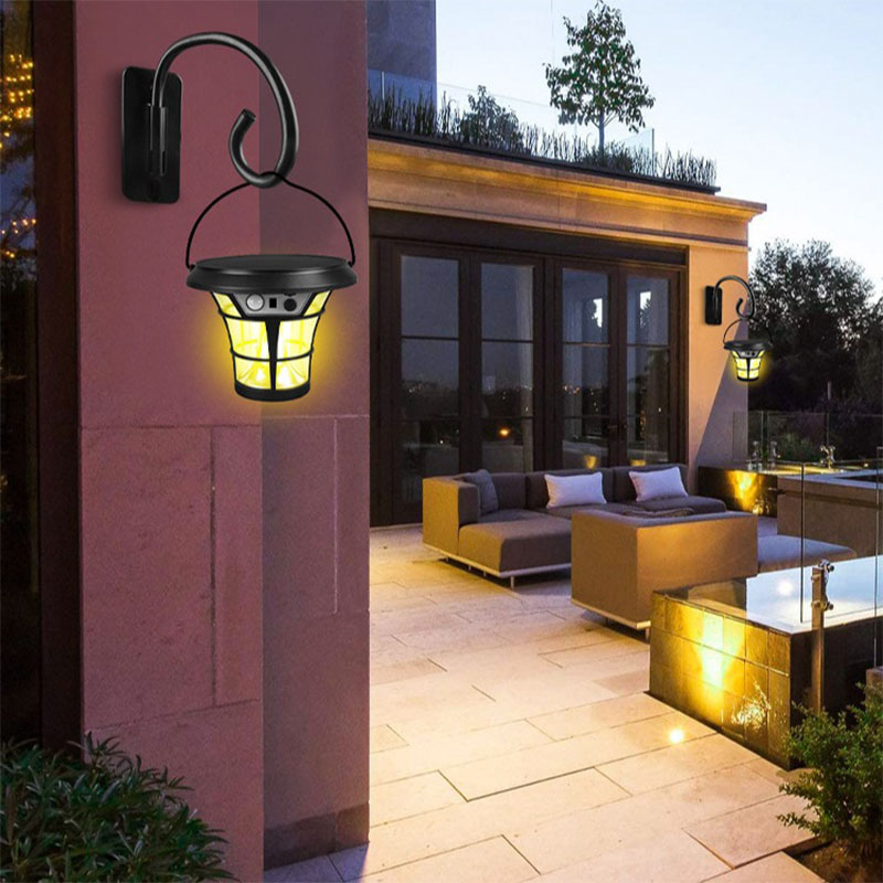 Outdoor lights, solar camping lights, rechargeable solar ground plug lights, portable lights, garden lights, color-changing landscape lights Specification drawing