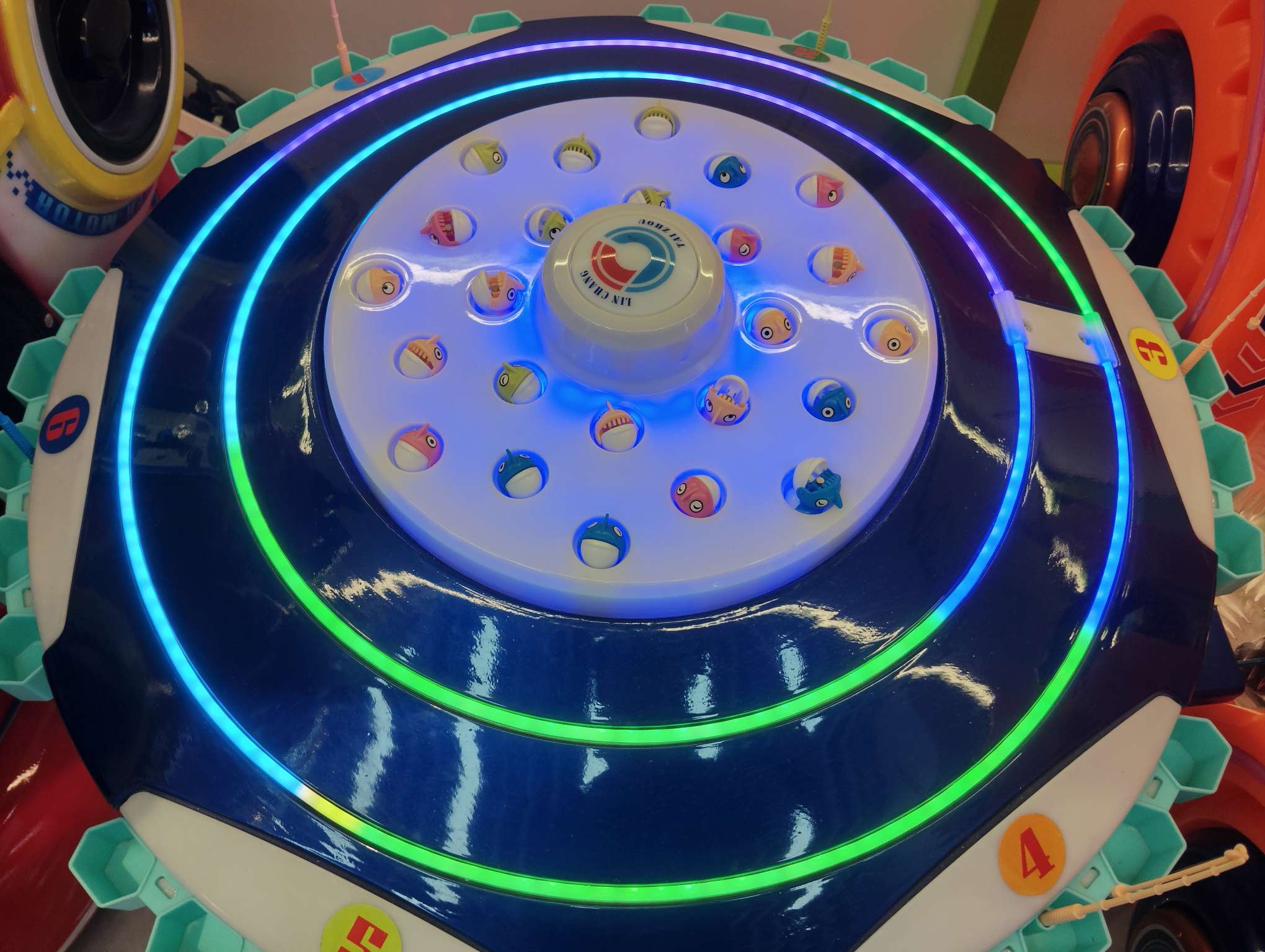Factory direct sales of swing machines, rocking machines, square car games, and rotating fishing machines detail image 2