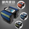 Bicycle beam bag, mobile phone touch screen, mountain bike tube bag, road bike front saddle bag, universal bike bag, cycling equipment details Picture