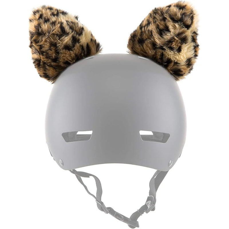 【BERTON OUTDOOOR】卡通装饰头盔配件滑雪头盔骑行头盔轮滑头耳朵个性头盔配件立体卡通设计安全贴合不伤头盔白底实物图