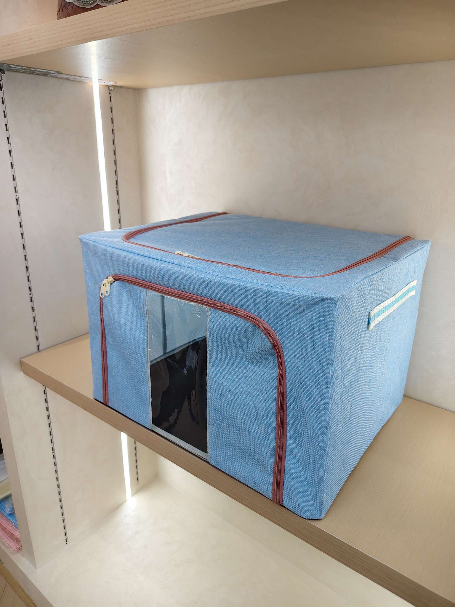 收纳箱家用整理箱防尘收纳盒多尺寸多颜色