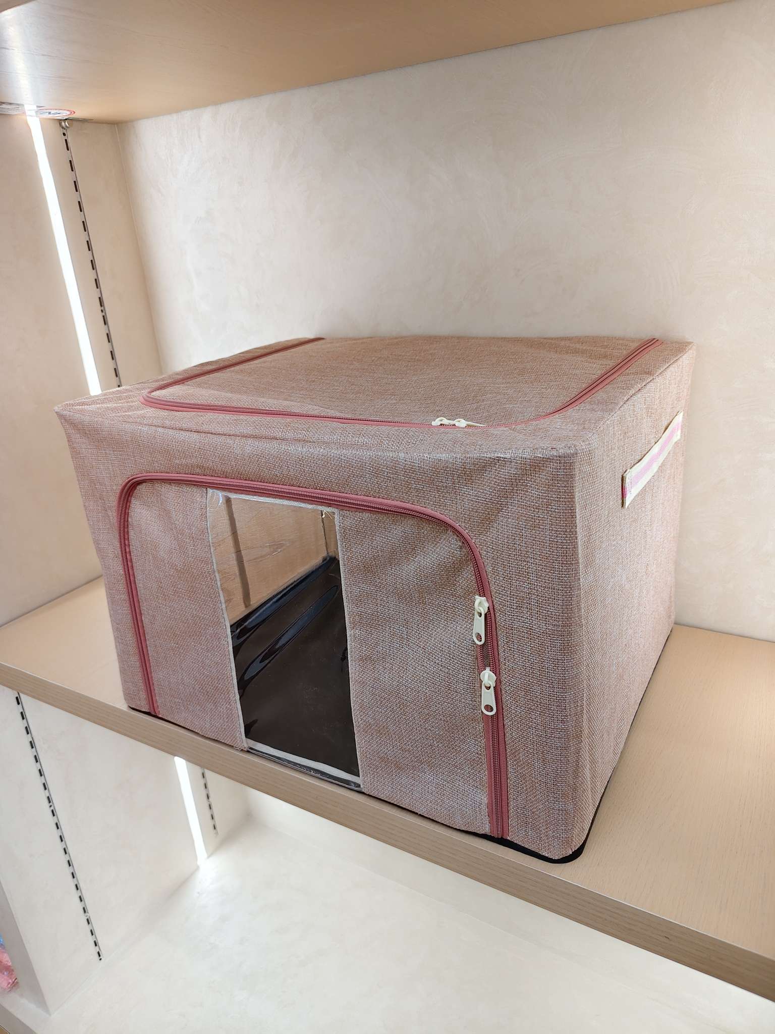 日用百货收纳箱家用收纳防尘整理箱批发收纳箱储物箱多尺寸多颜色白底实物图