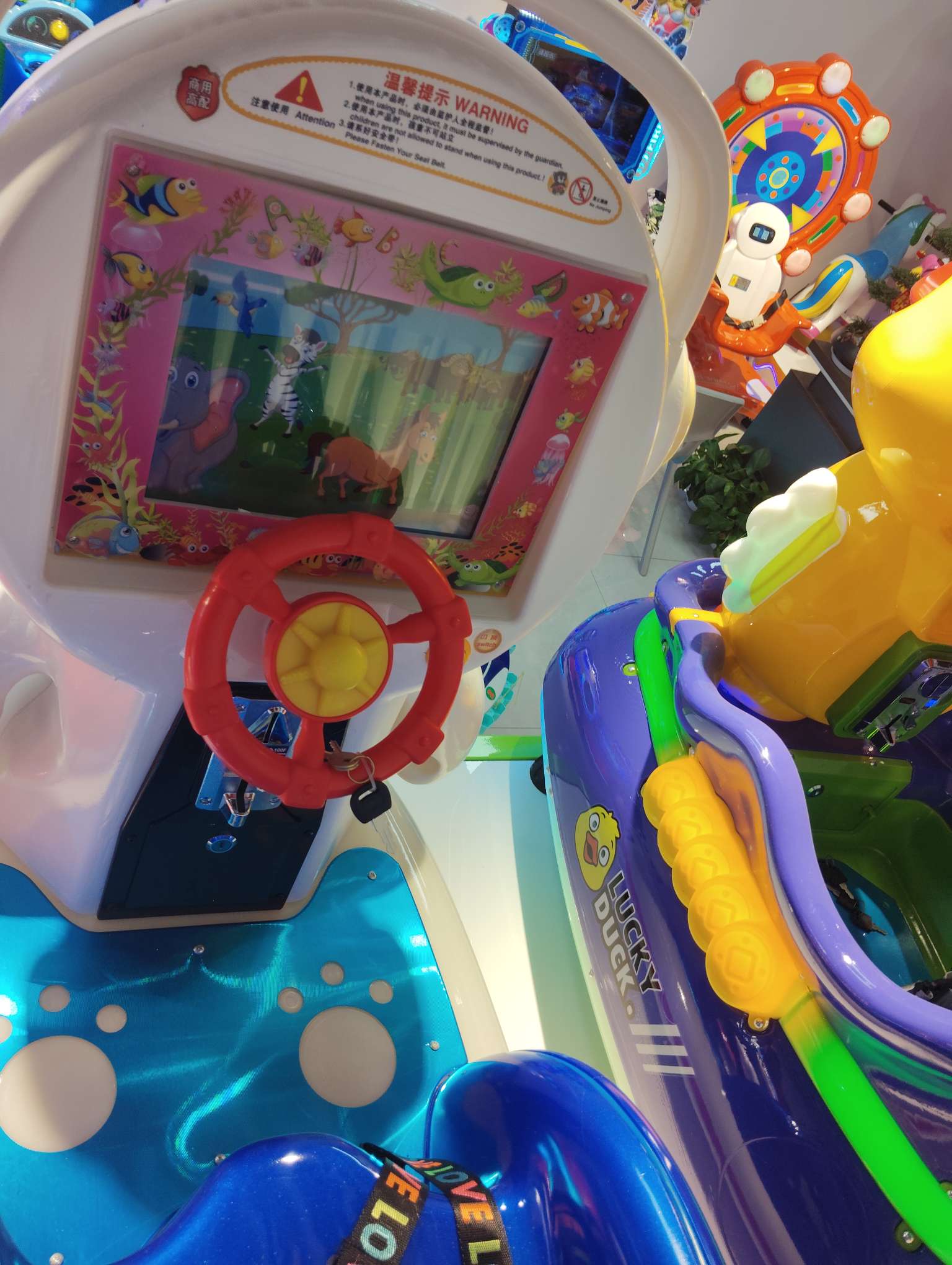 Factory direct sales of swing machines, rocking horses, square car games, and interstellar astronauts detail image 3