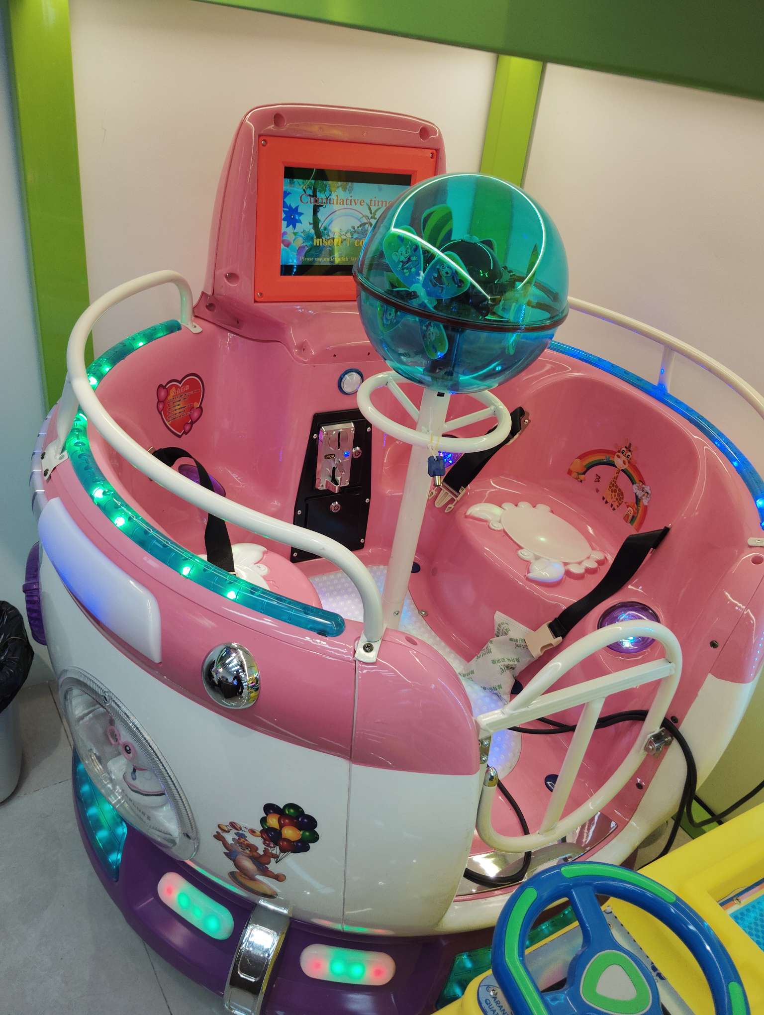 Factory direct sales of swing machines, rocking machines, square car games, and Russian turntables detail image 3