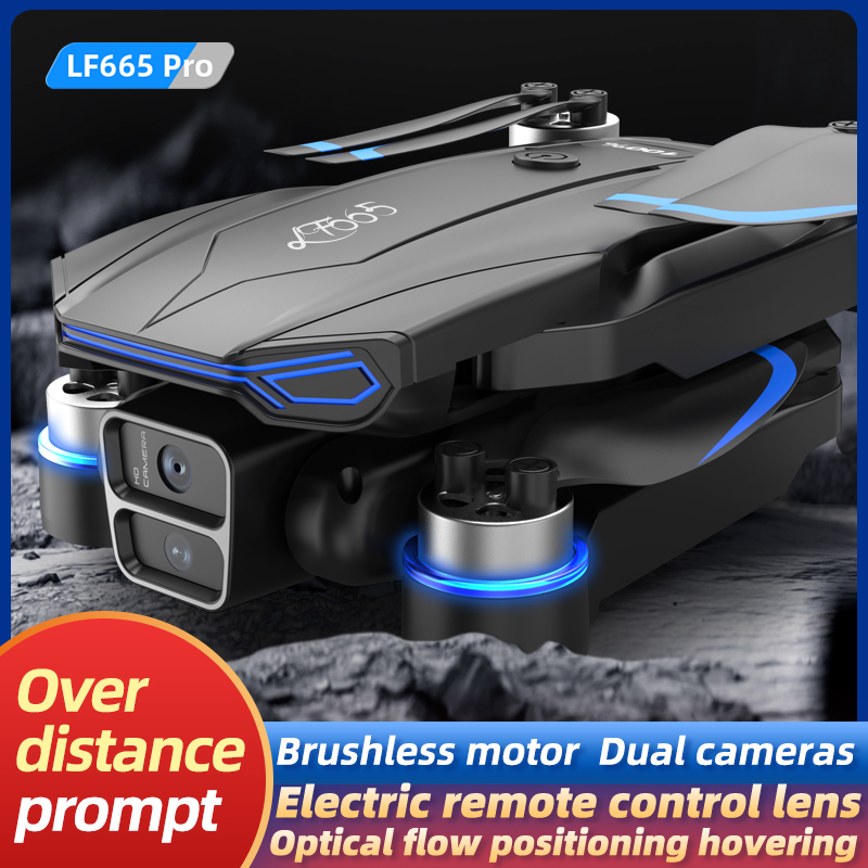 The new foozacLF665 is a high-definition dual-camera drone equipped with a brushless motor details Picture