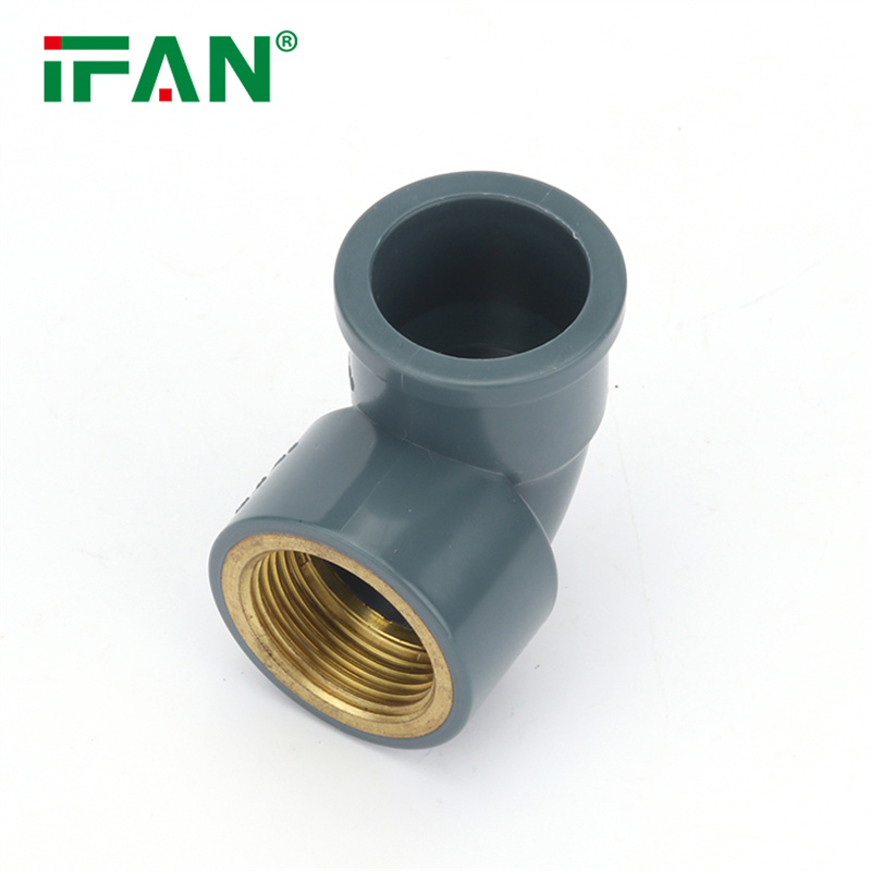 IFAN Plumbing Sch80 NBR Eblow Socket Upvc Pvc Pipe Fittings细节图