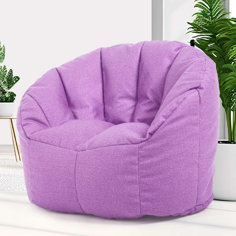 Children's lazy sofa, tatami, small apartment, single bean bag, living room, bedroom, internet-famous leisure balcony chair, lounge chair details Picture