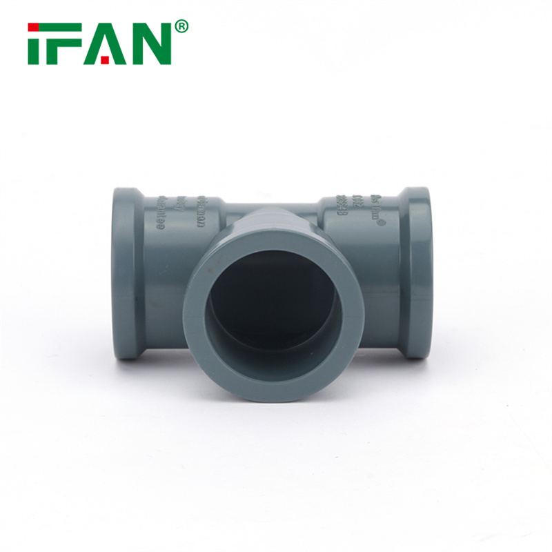 IFAN Plumbing Pvc NBR Pipe Socket Sch80 Upvc Pipe Fittings细节图