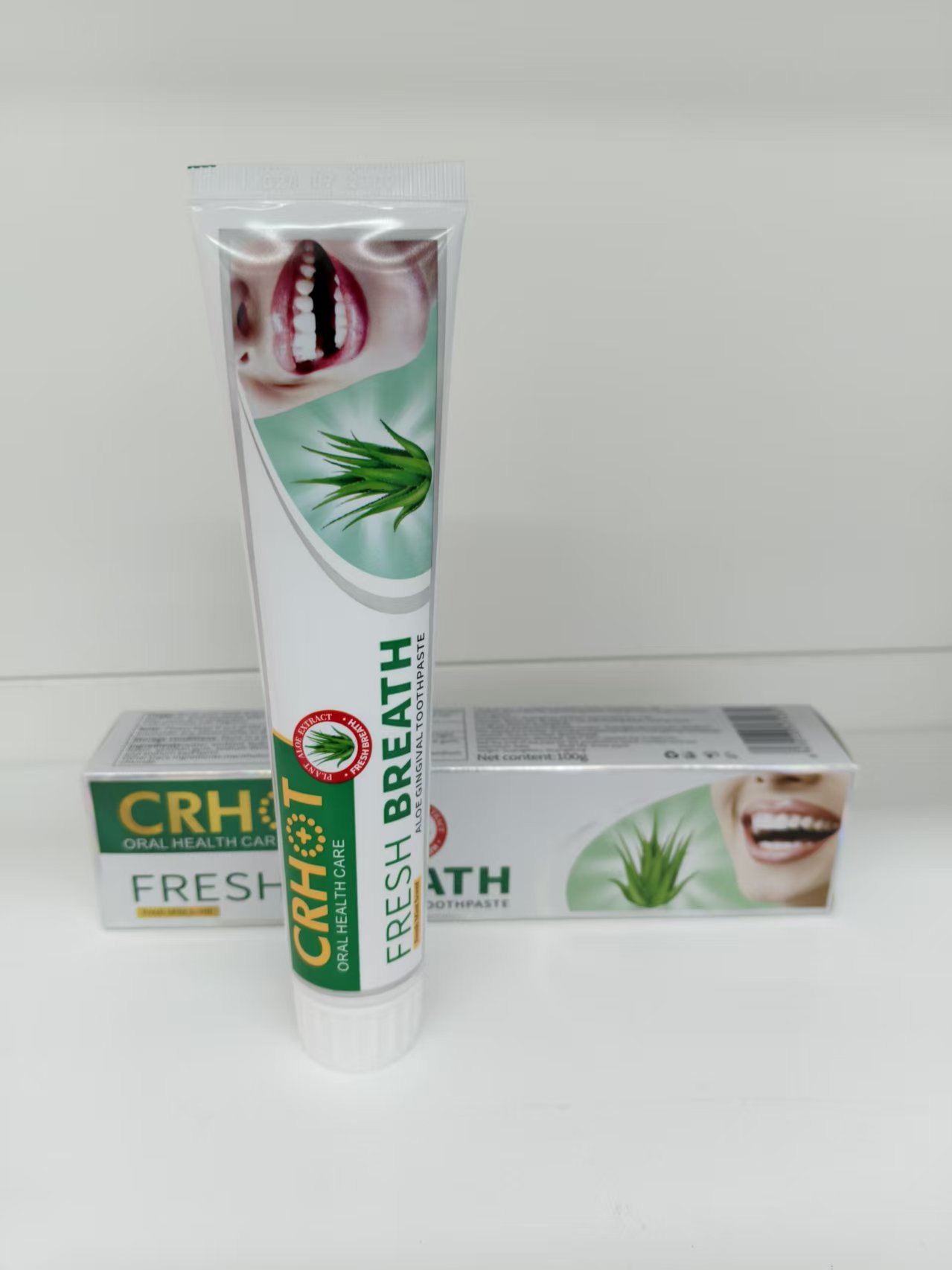 maxi limpio CRHOT100g Toothpaste Deep Cleansing Aloe Refreshing Mint Toothpaste Item Picture