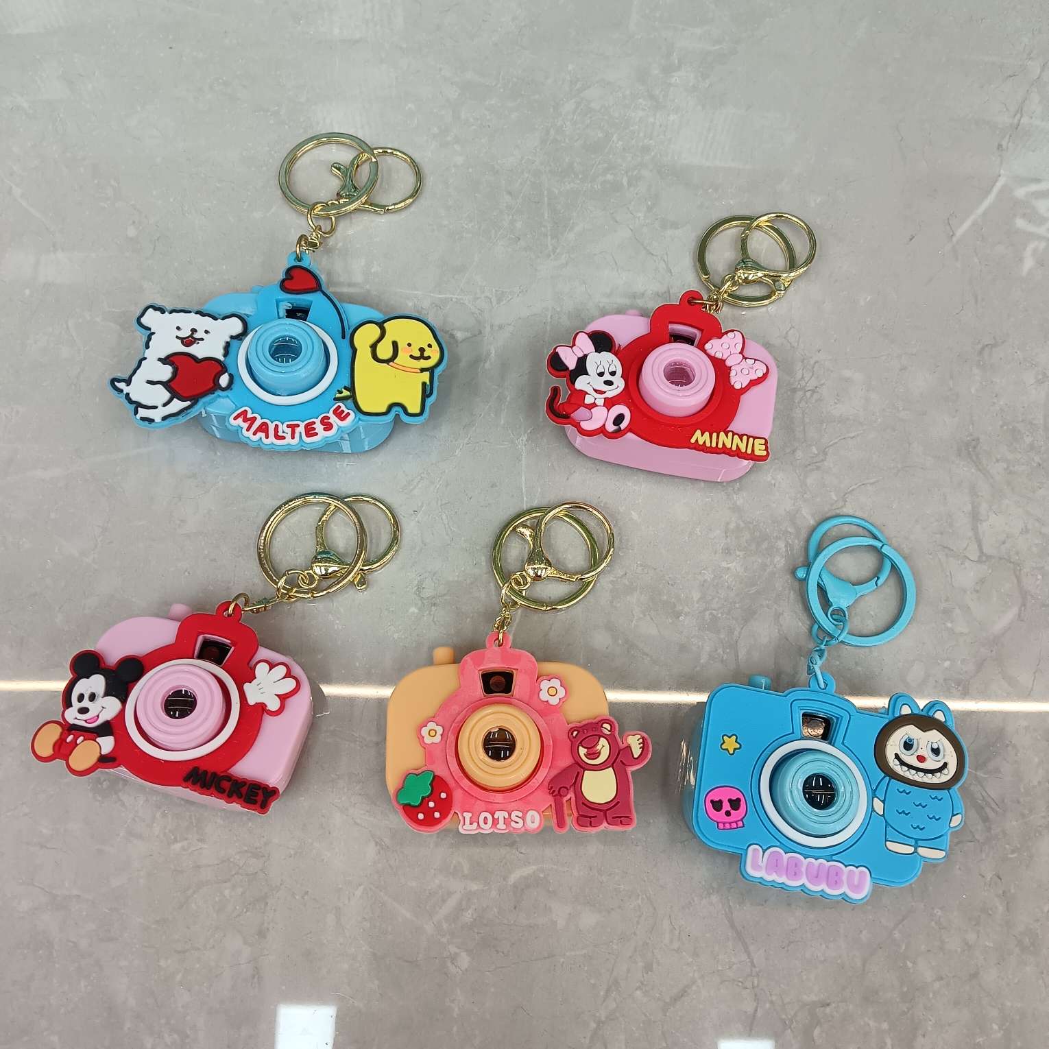 Doll keychain pendant details Picture