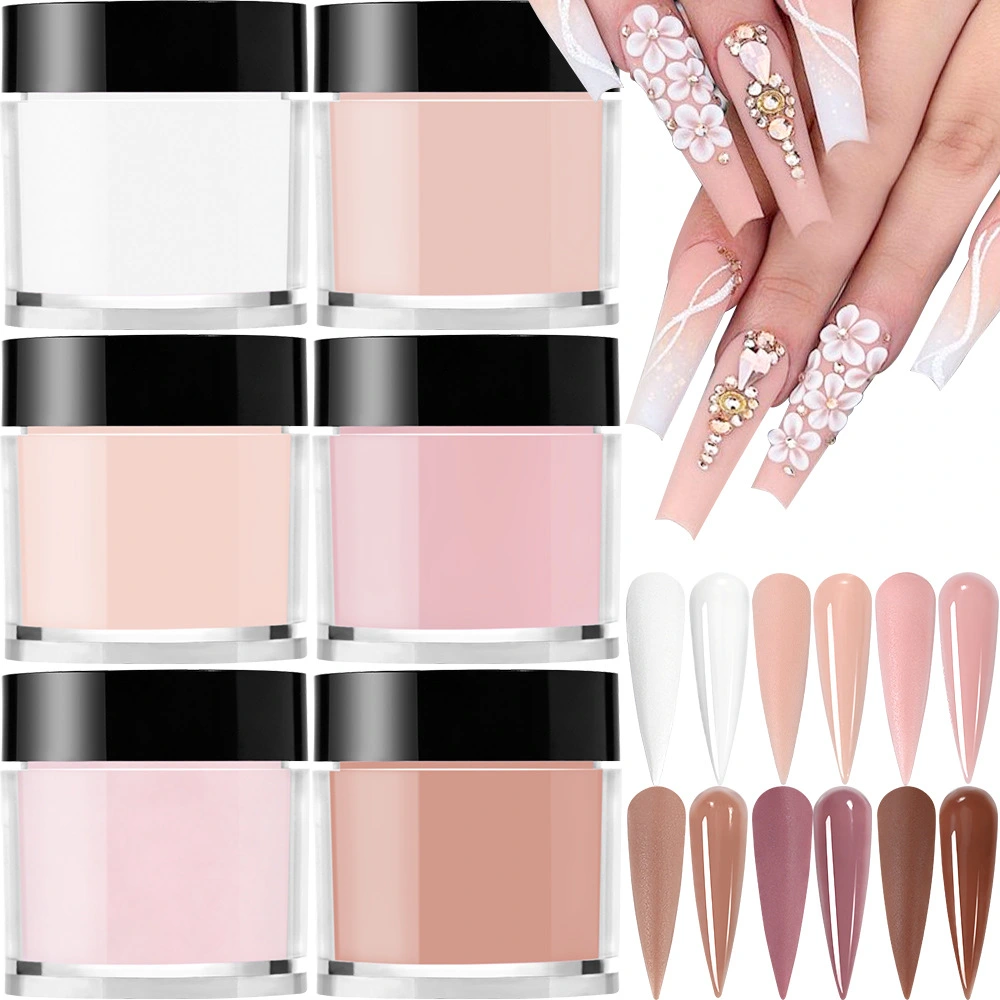 Youdaoplaceholder0 Powder 58g nail crystal powder extension powder available in multiple colors detail image 8