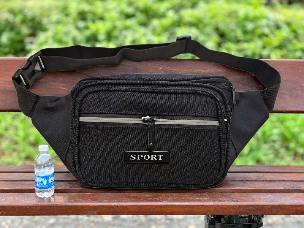 2025 Manufacturer's multi-functional waist bag, mobile phone bag, outdoor sports bag, large-capacity men's and women's business wallet, casual crossbody bag, wholesale and retail for foreign trade details Picture