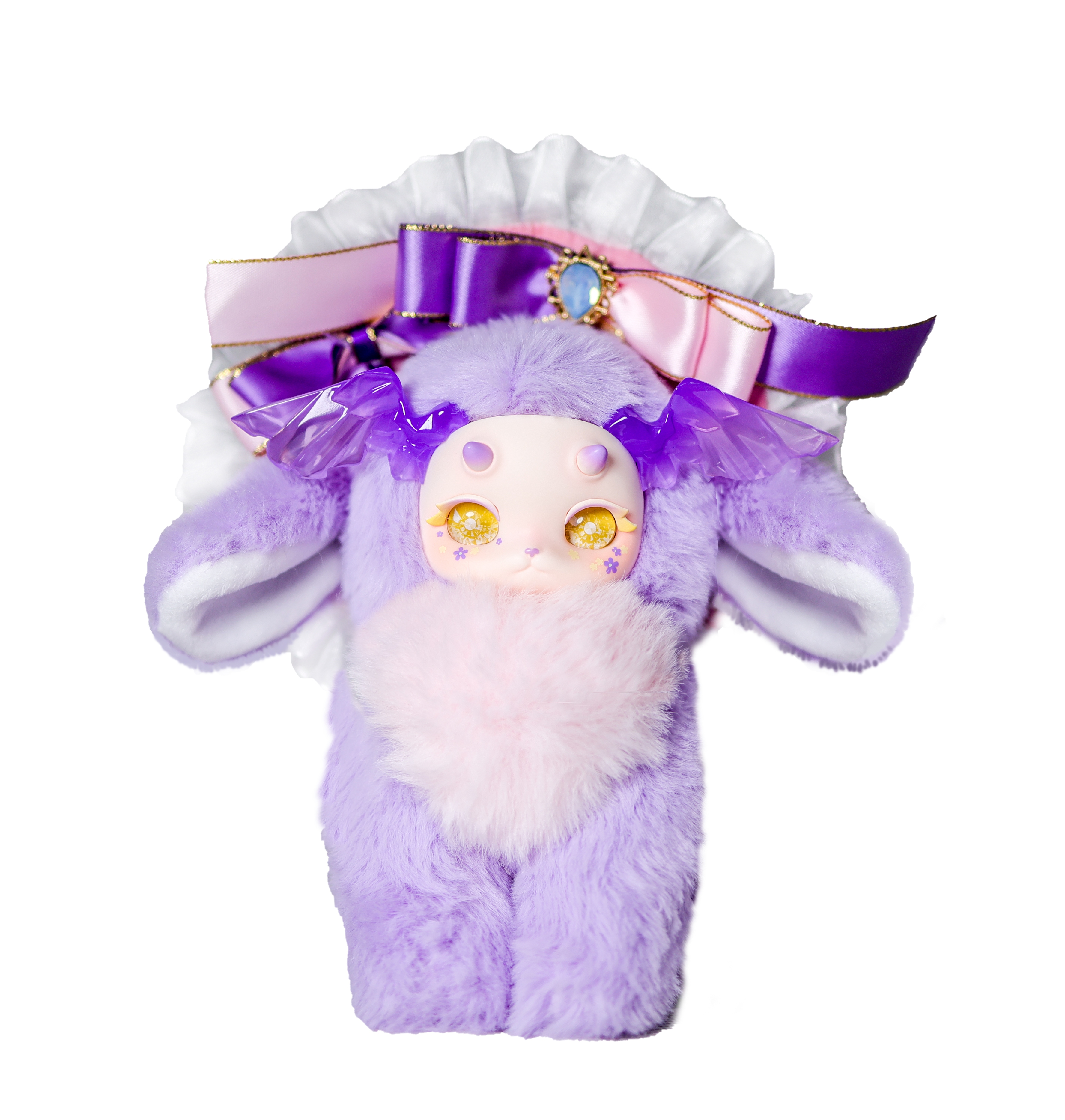 正版兔兔龙三代幻想生物幻彩水晶系列盲盒可爱毛绒礼物