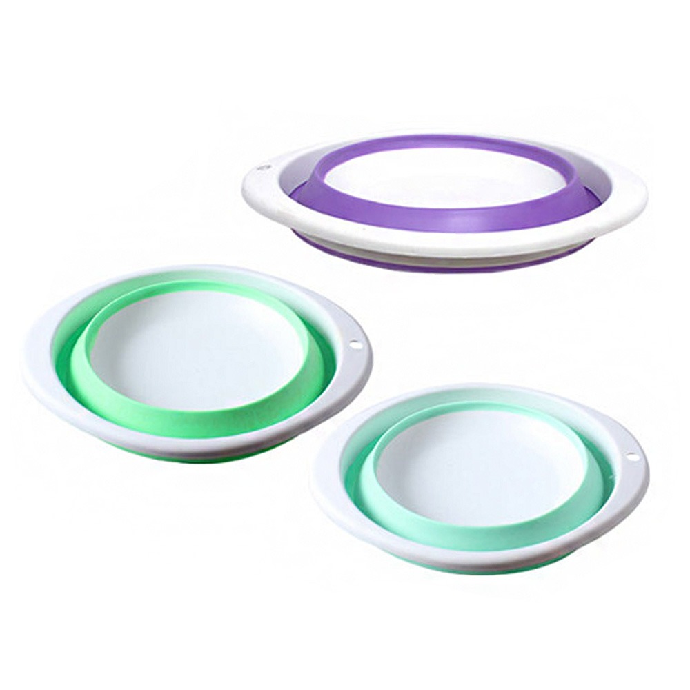 SAPA 折叠饵碗 饵盆 大中小多色