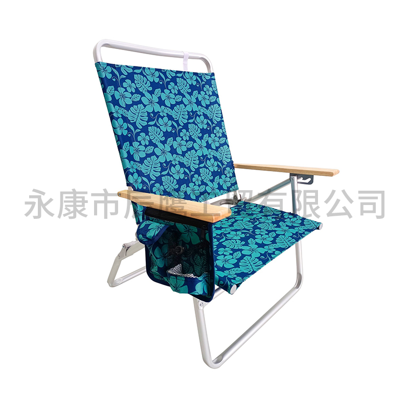 户外折叠椅便携式铝合金沙滩椅露营钓鱼椅子野营休闲调节躺椅详情5
