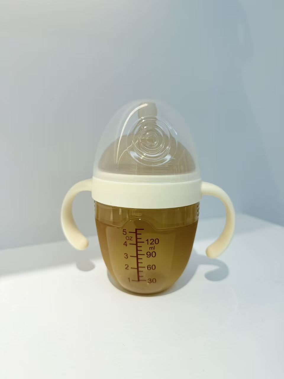 盒装母乳实感纳米银断奶神器宝宝防胀气全硅胶奶瓶150毫升