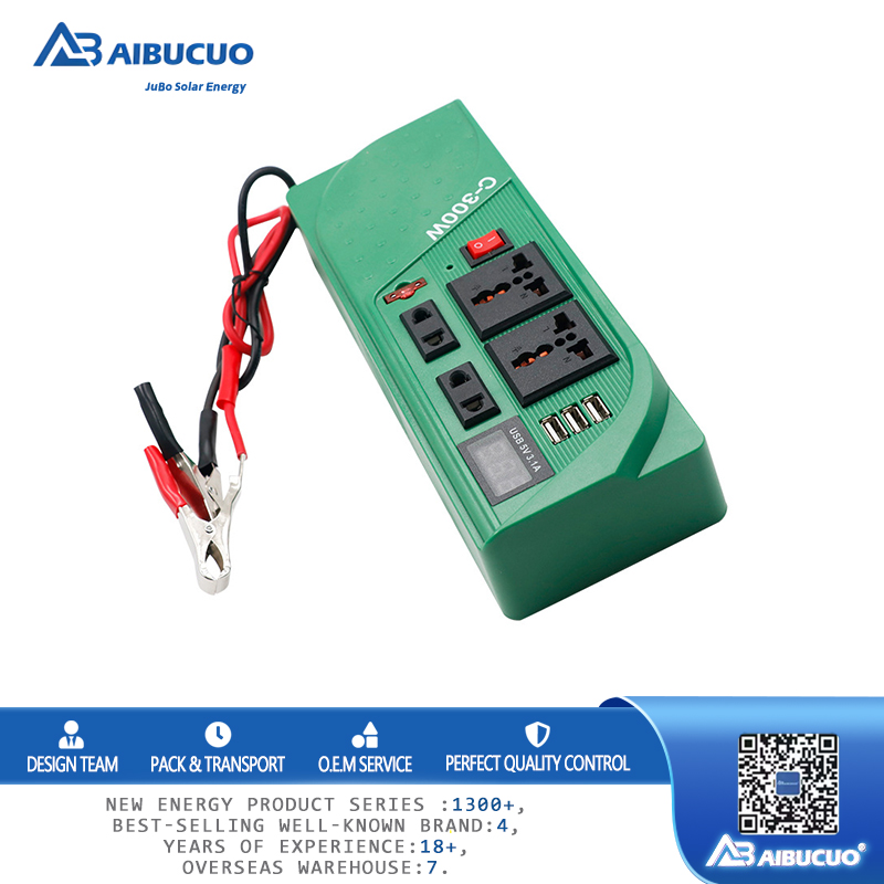 AIBUCUO Jubo Solar Inverter Repair sine wave three-in-one wholesale 12v to 110v/220V high-power power converter