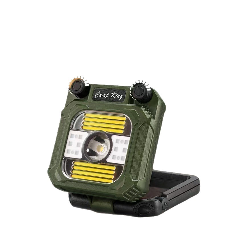 Outdoor camping lamp, professional long-lasting camp tent lamp, hand-cranked charging portable multi-functional emergency work lamp Item Picture