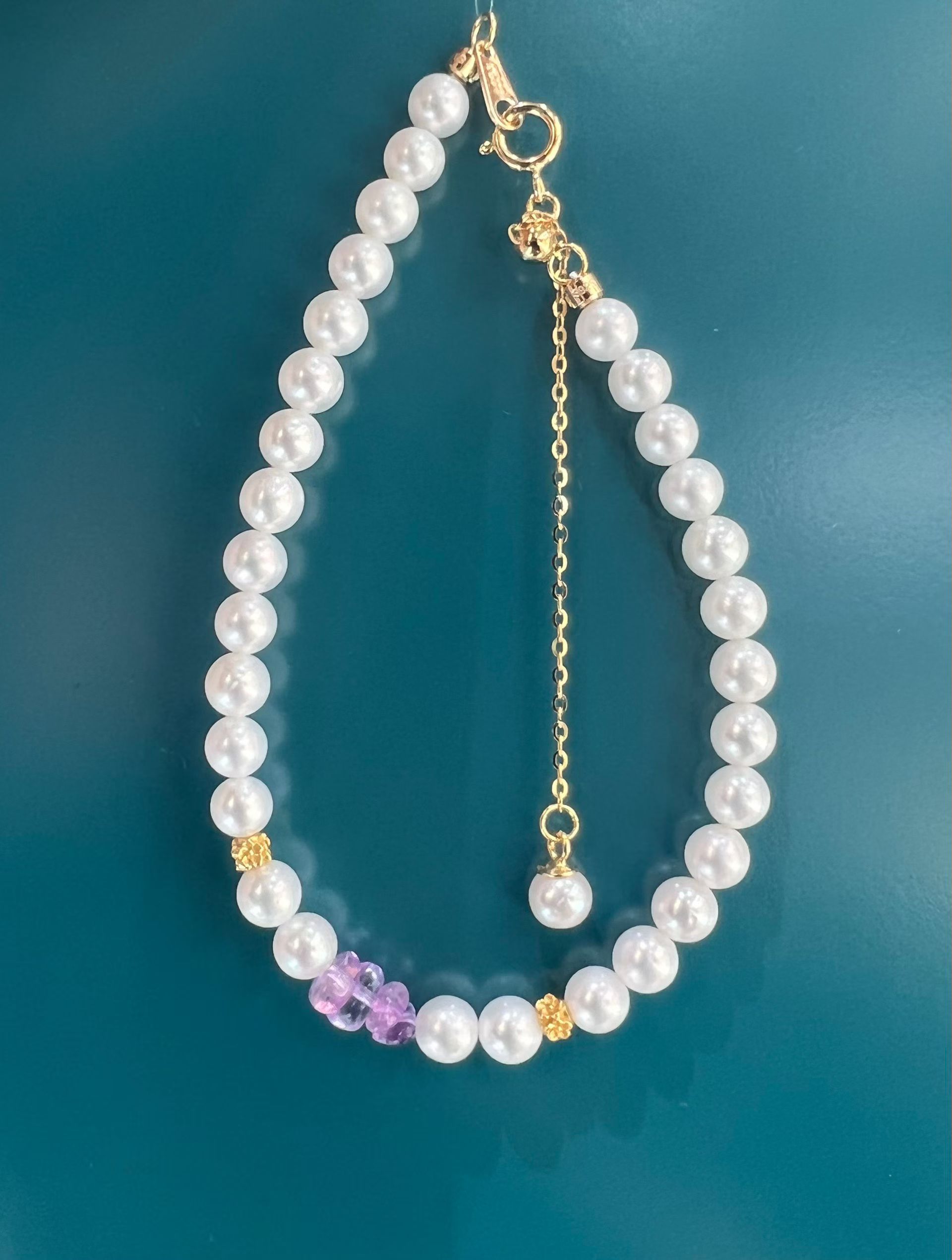 天然淡水珍珠手链