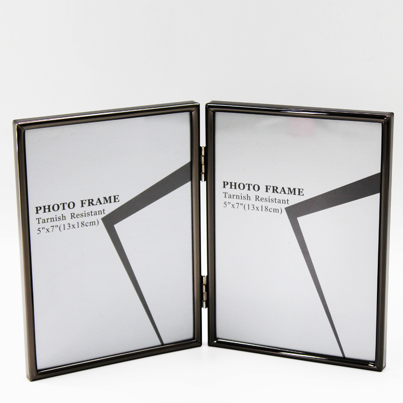 金属电镀双开相框产品图