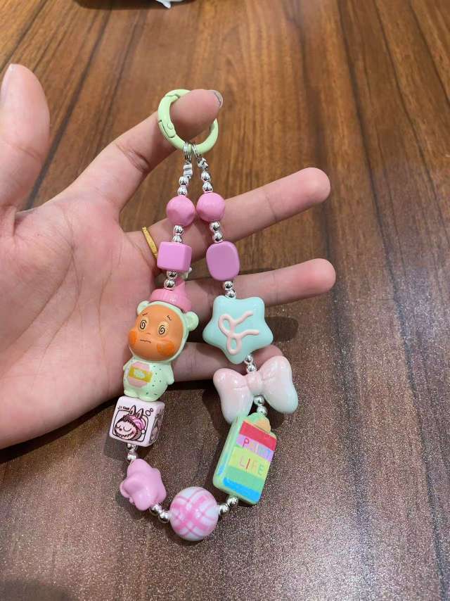 数码手机挂绳女长款斜挎链手机链配件手机壳挂件创意潮流简约百搭
