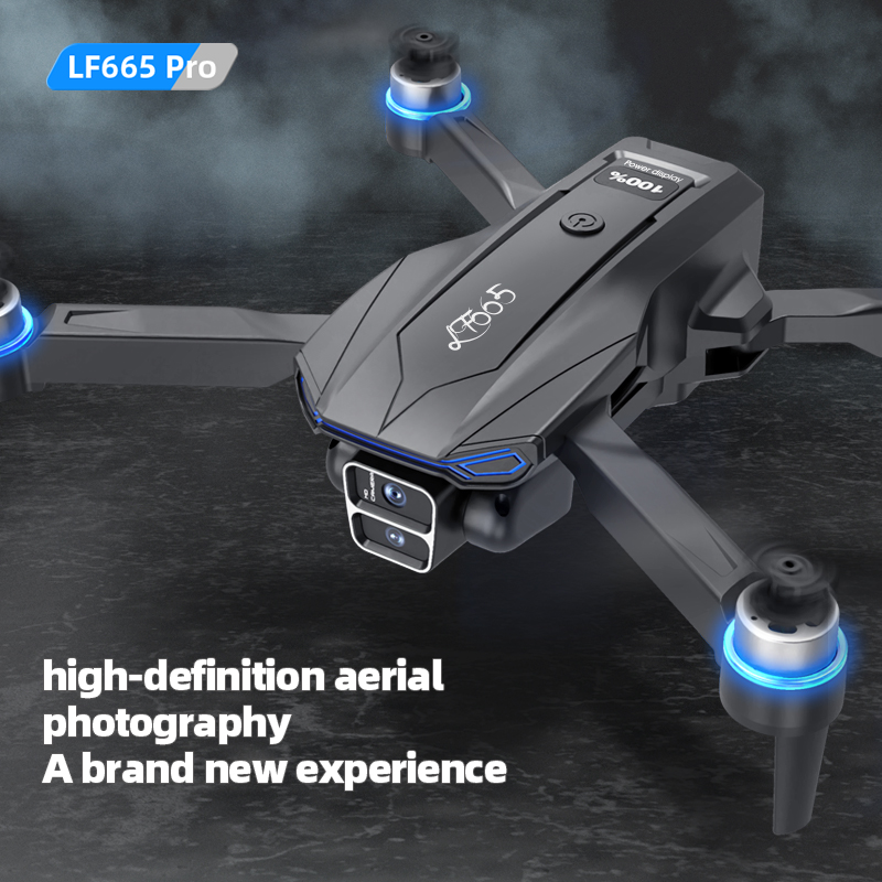 The new foozacLF665 is a high-definition dual-camera drone equipped with a brushless motor Specification image
