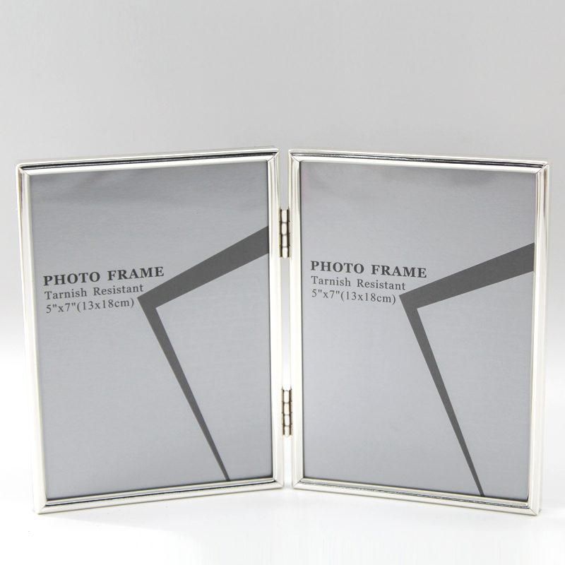 金属电镀双开相框