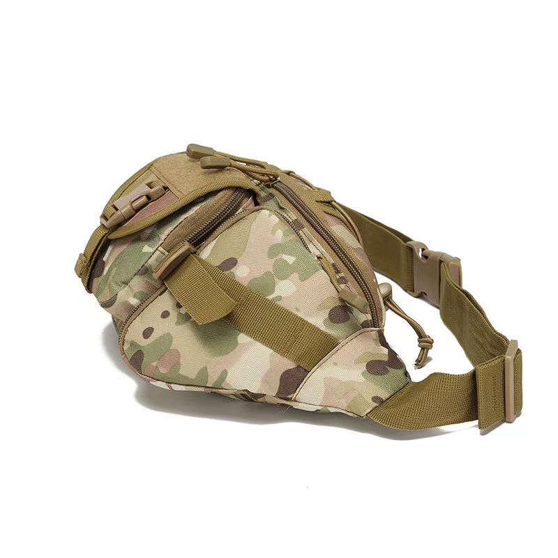 Outdoor sports waist bag, running small waist bag, sports accessories bag, motorcycle waist bag, street vending waist bag, multi-functional, portable and lightweight, suitable for both men and women details Picture