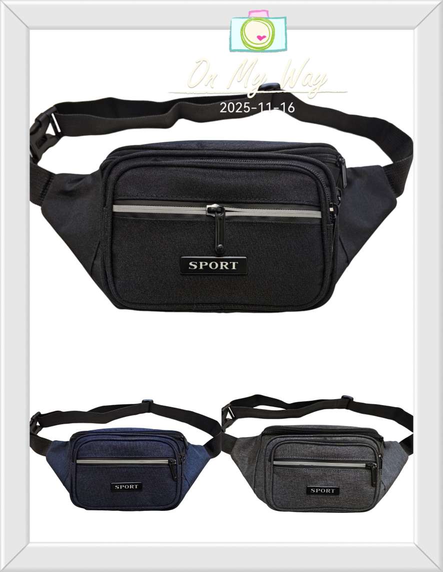 2025 Manufacturer's multi-functional waist bag, mobile phone bag, outdoor sports bag, large-capacity men's and women's business wallet, casual crossbody bag, wholesale and retail for foreign trade detail image 19