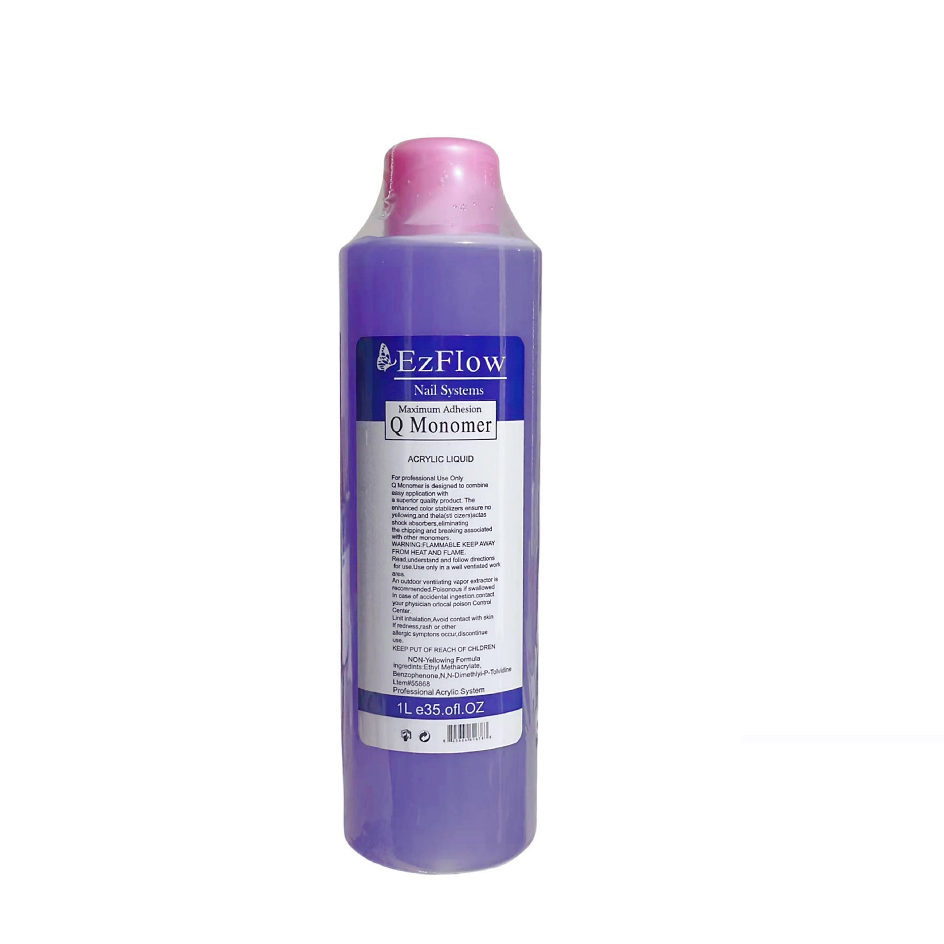 Nail polish purple crystal liquid 1000ml, crystal carving powder dissolving agent, crystal powder curing agent, wholesale crystal nail liquid Item Picture