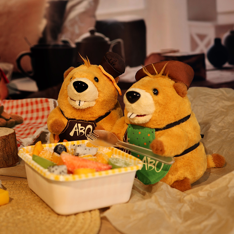 吉祥物公仔实物图