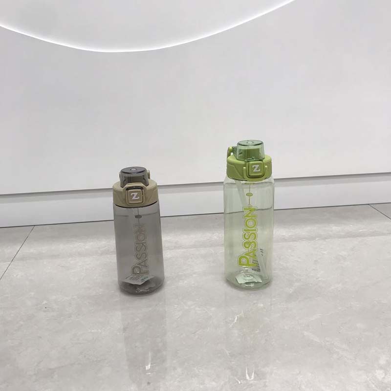 Passion主题吸管水杯 带刻度大容量 潮流个性防漏tritan杯 多色可选详情5