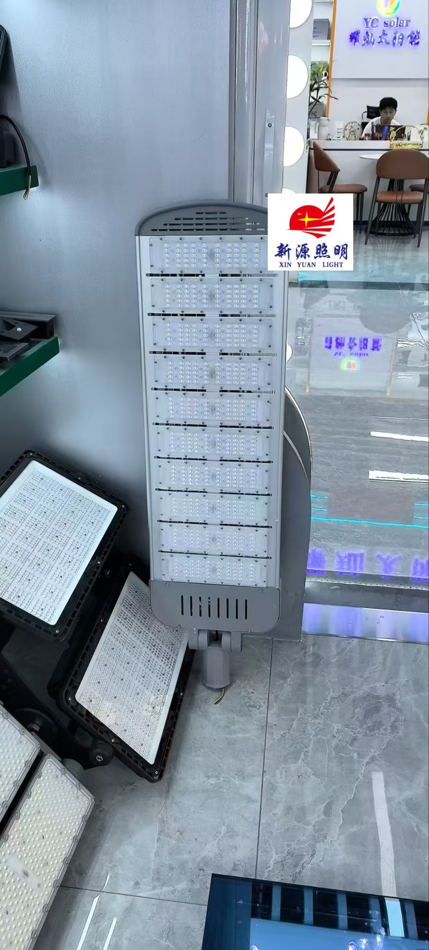 Modular street lamp heads, outdoor municipal engineering, park and community lighting, high-pole lamps, ultra-bright high-power road lamps