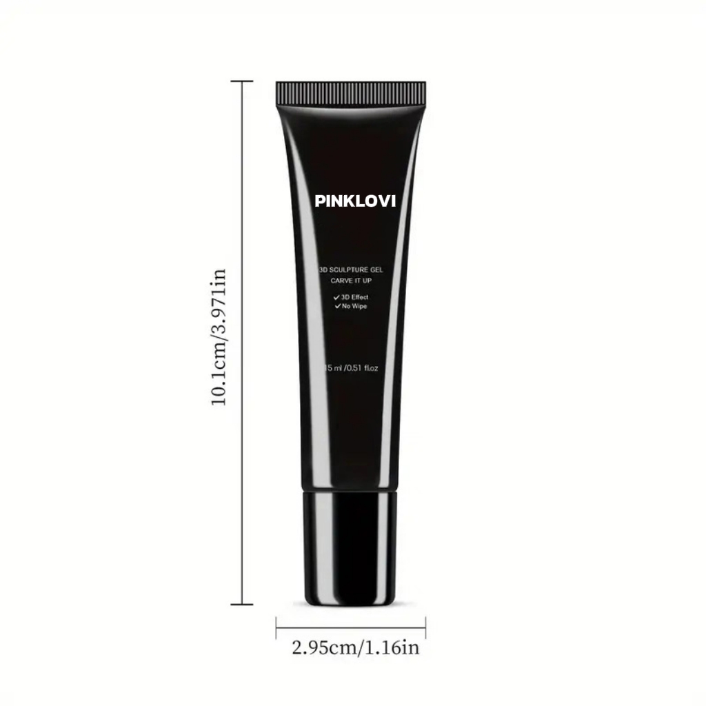 15ml3D shaping diamond adhesive no-rinse nail polish powder shaping phototherapy long-lasting and reinforcing water wave gel detail image 8