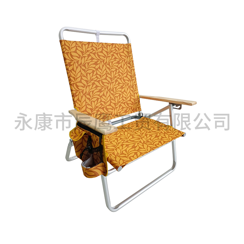 户外折叠椅便携式铝合金沙滩椅露营钓鱼椅子野营休闲调节躺椅详情3