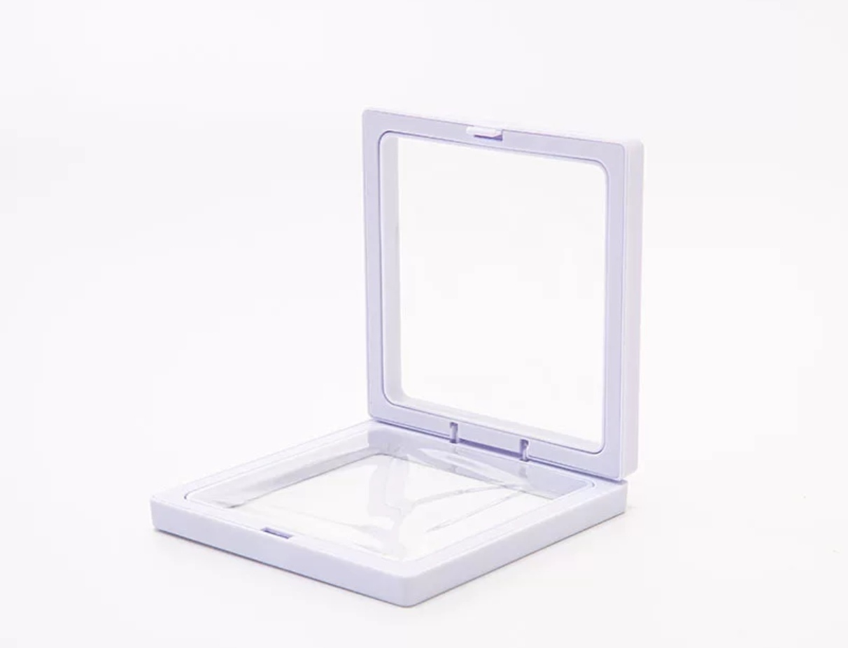 透明PE薄膜展示盒小商品悬浮包装盒珠宝首饰戒指手链盒礼品盒现货 