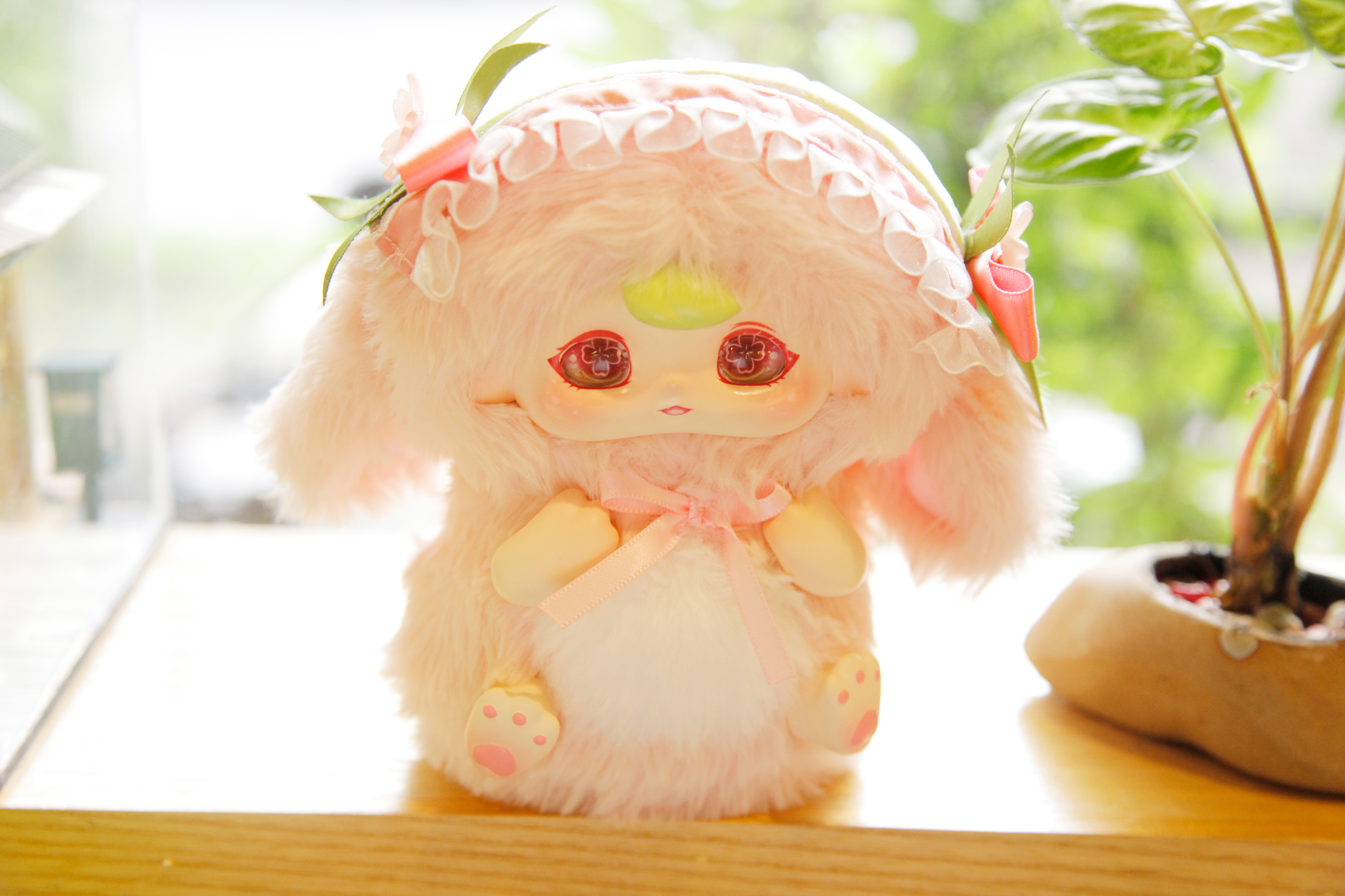 现货MOMO茉莉花园毛绒挂件盲盒潮玩公仔玩偶可爱娃娃女孩礼物