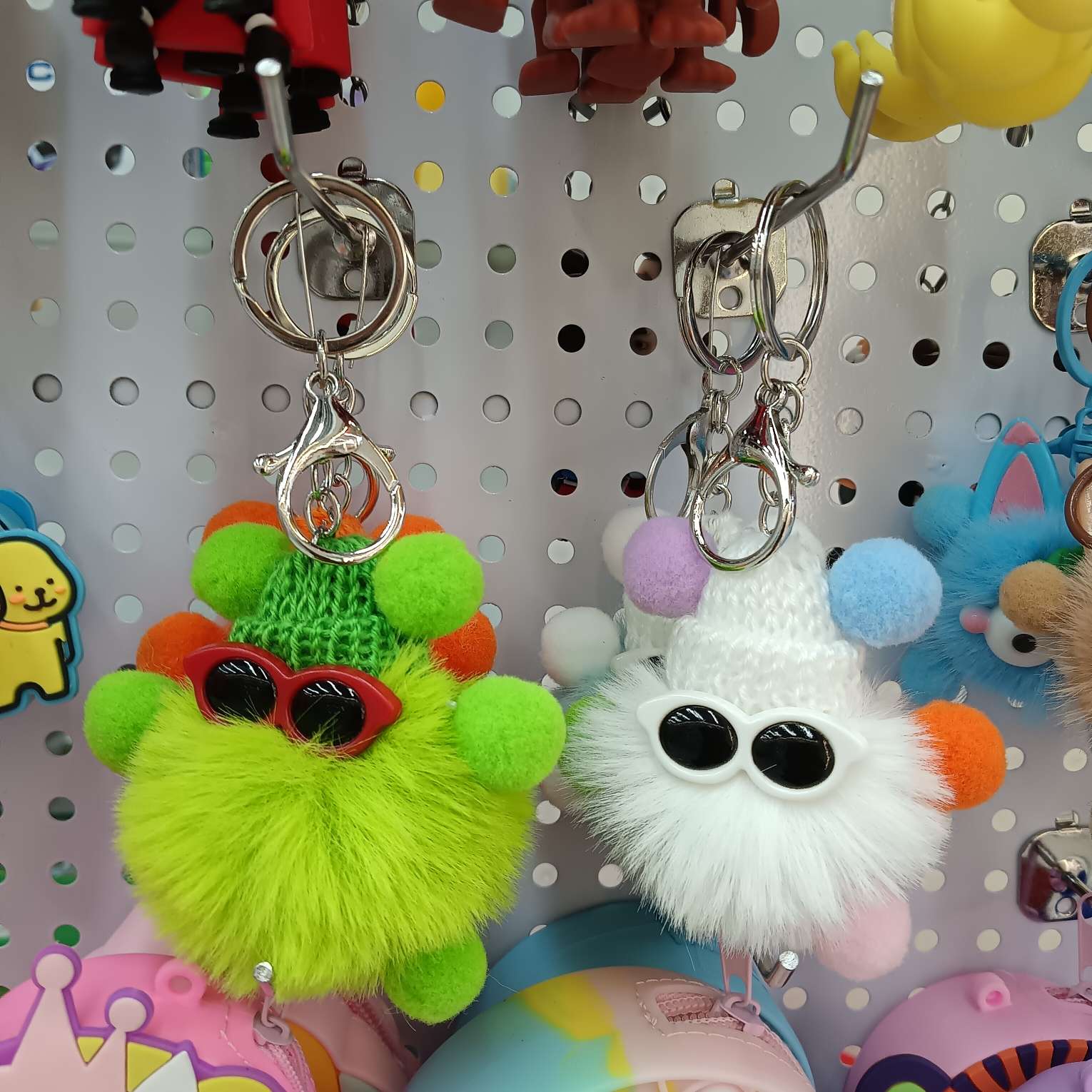 Doll keychain pendant detail image 6